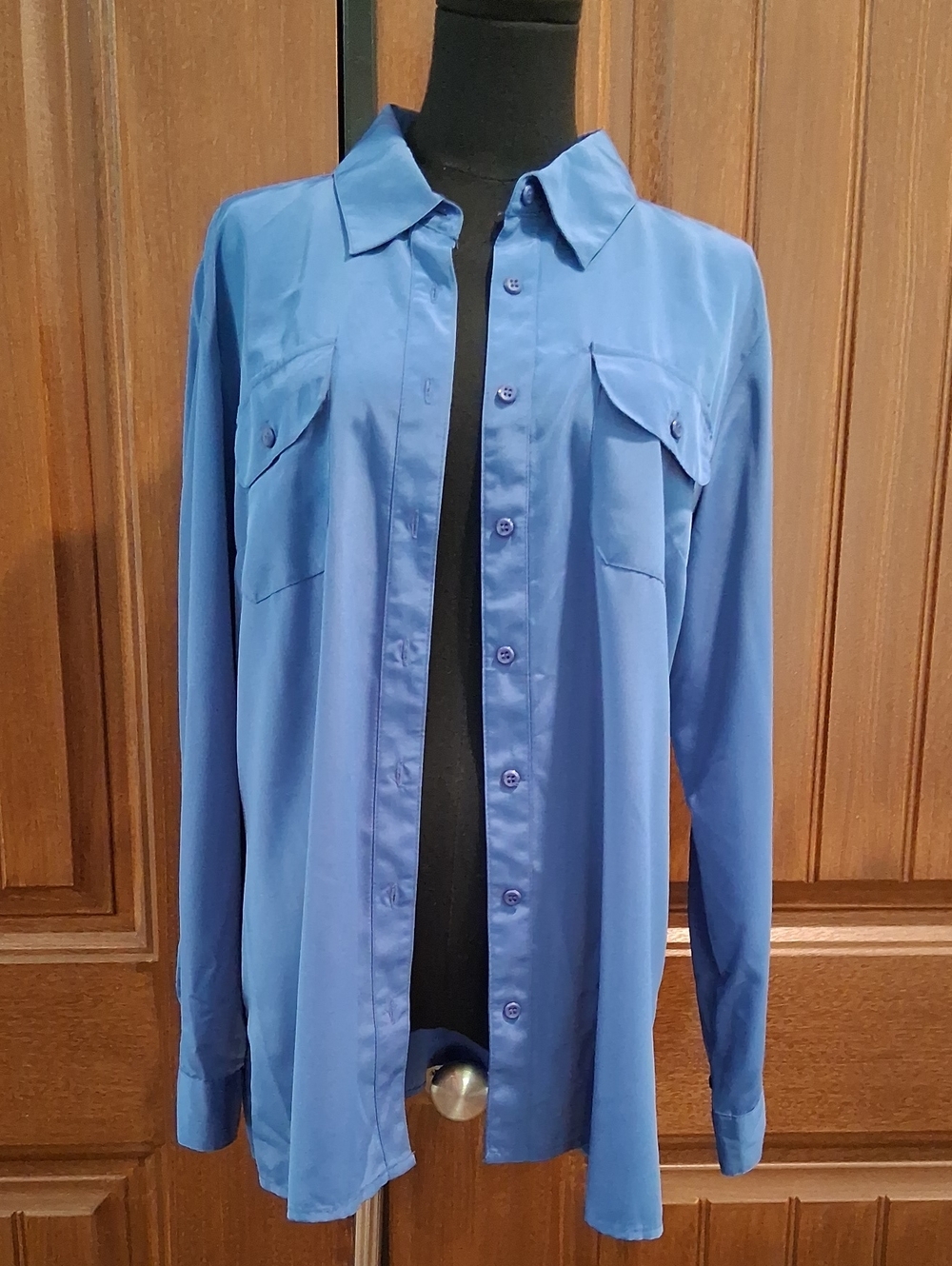 Laura Scott Lightweight Shirt in Blue